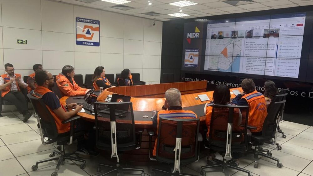 Alertas da Defesa Civil Nacional estão temporariamente fora do ar