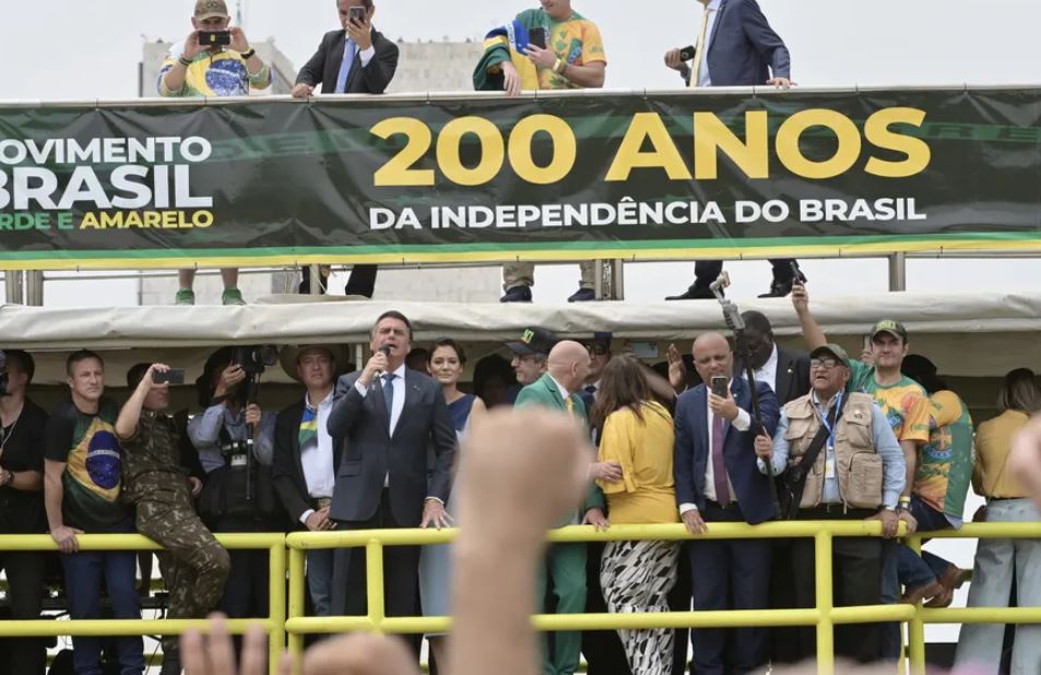 Gonet arquiva investigação contra Bolsonaro por uso indevido de recursos públicos para benefício da campanha eleitoral nos atos de 7 de Setembro de 2022