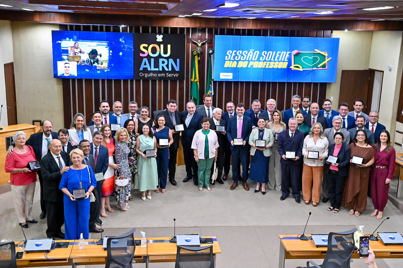 Assembleia Legislativa celebra o legado e a coragem dos professores potiguares