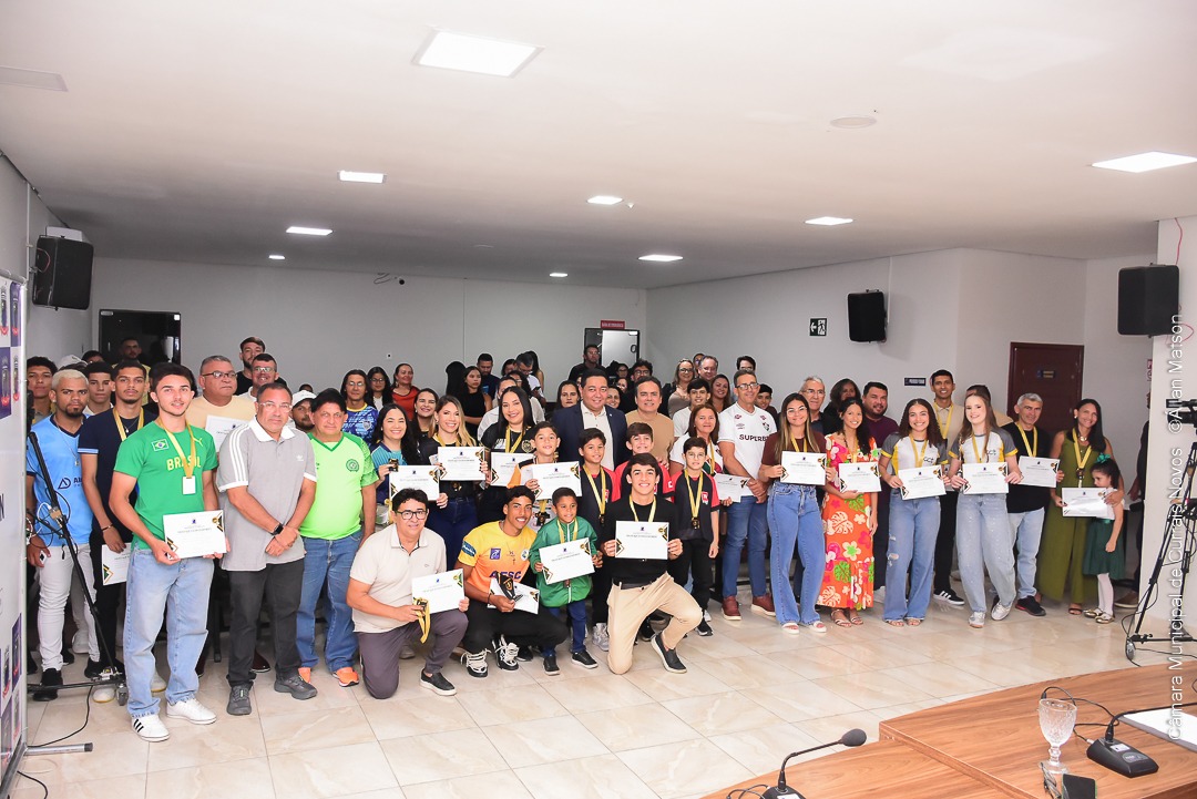 Câmara Municipal realiza entrega do Prêmio “Destaques do Esporte Currais-Novense”