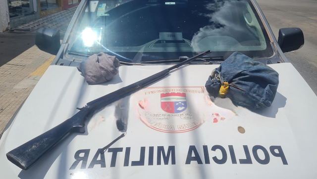 Porte Ilegal de Arma de Fogo é Registrado em Zona Rural de Cerro Corá