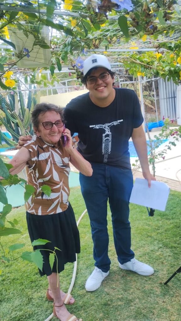 Currais-novense dirige curta com participação especial da atriz Tânia Maria