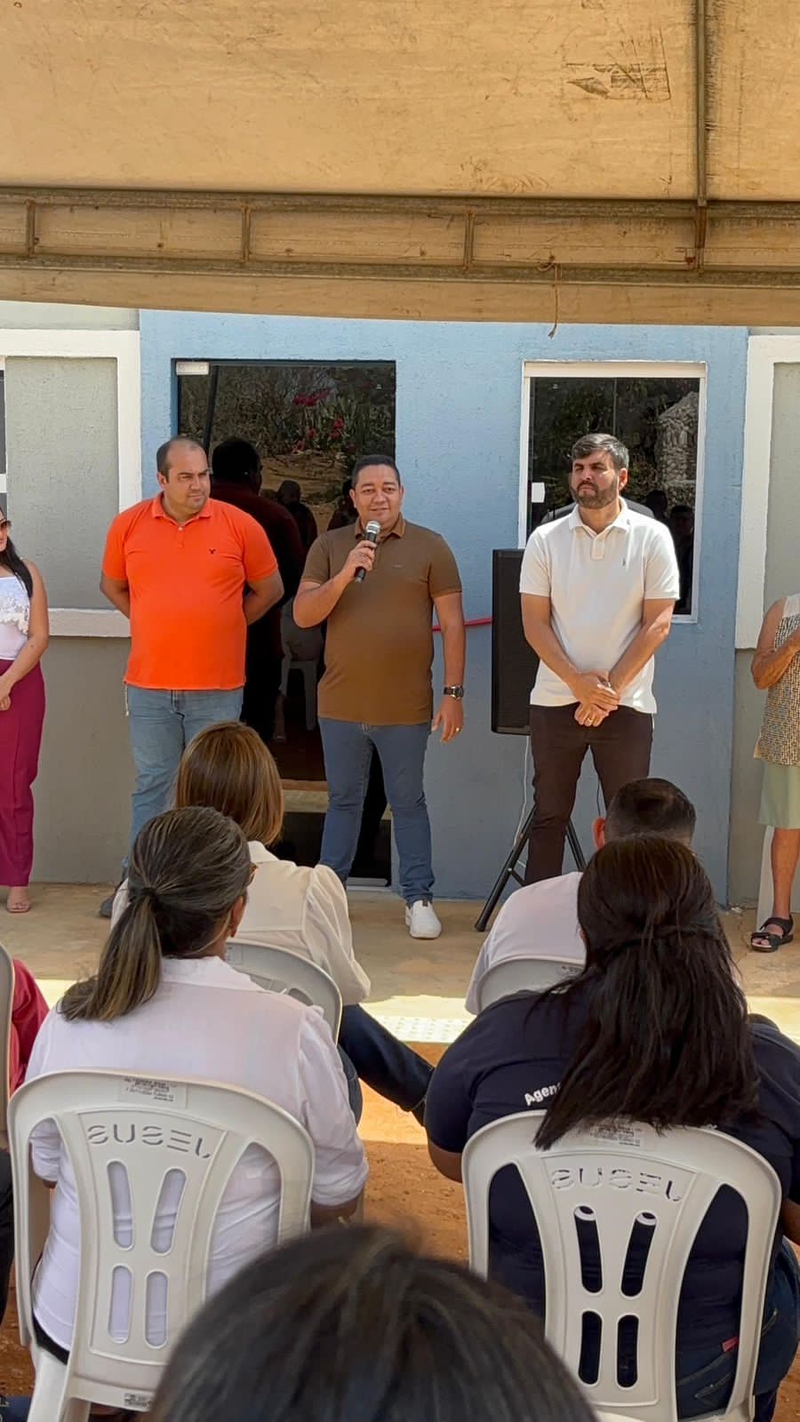 Vereador Cleyber Trajano destaca entrega da UBS na comunidade Malhada de Dentro