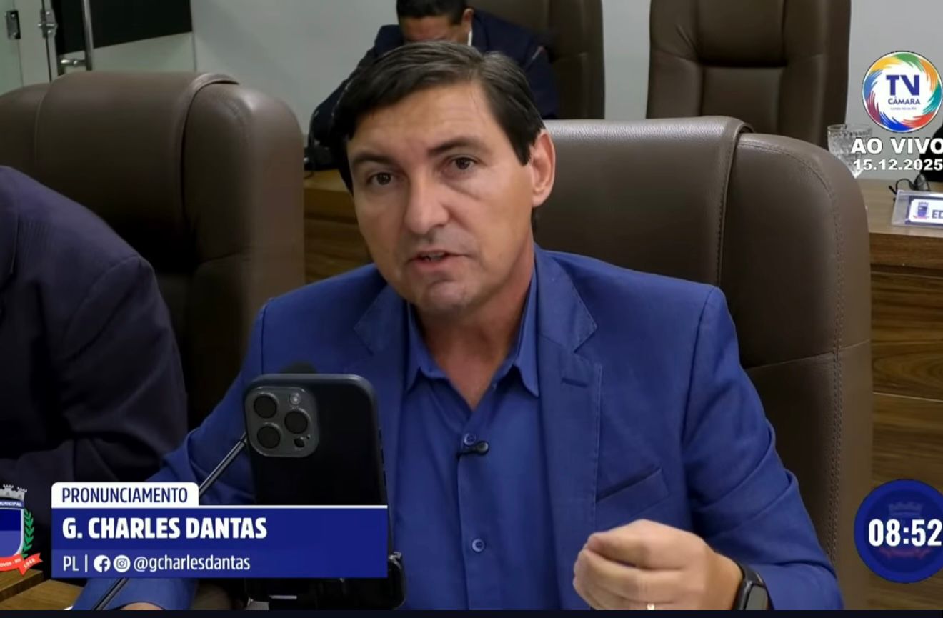 Vereador G. Charles apresenta balanço das atividades do mandato em 2025