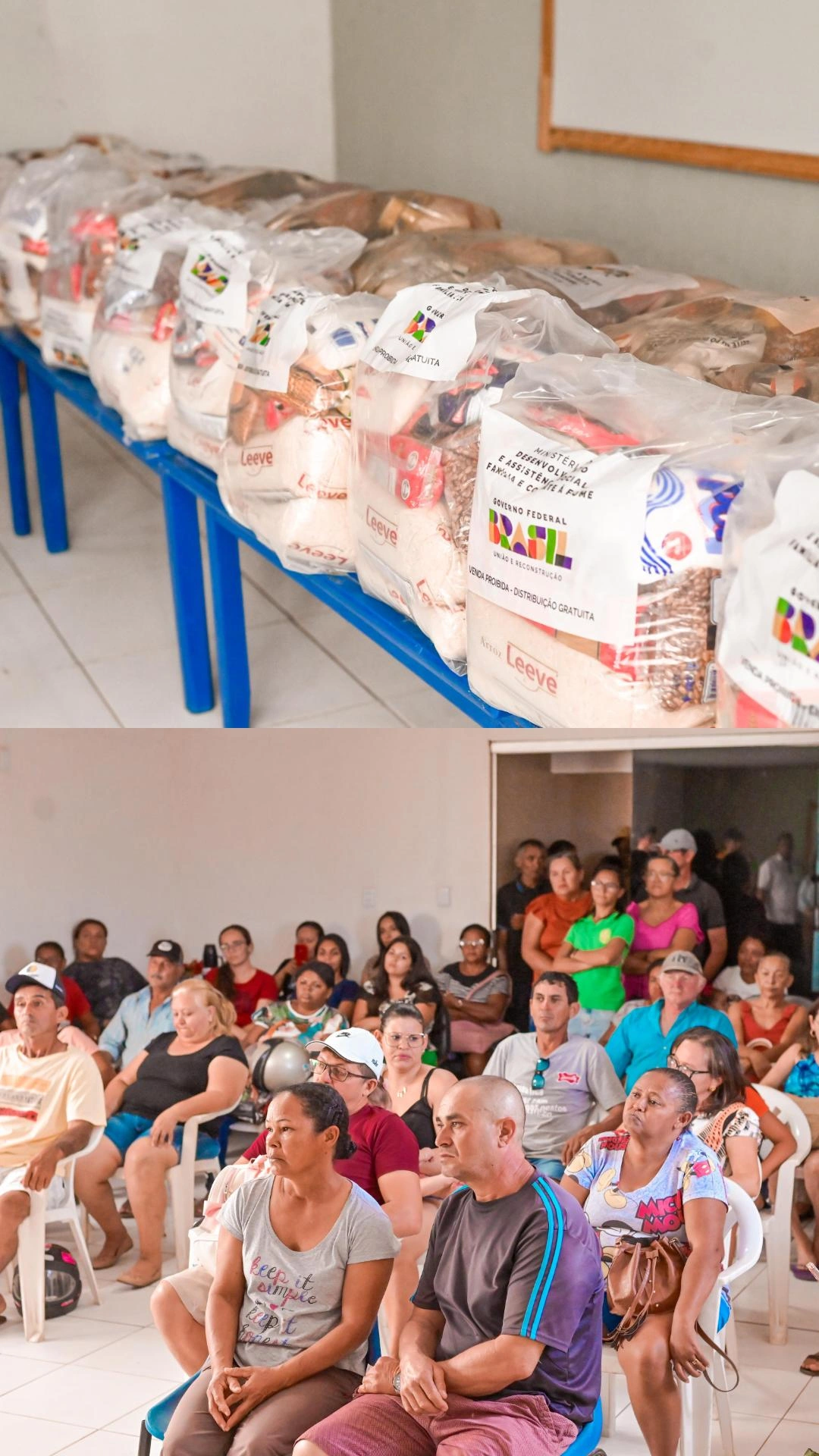 Prefeitura de Currais Novos entrega 131 cestas básicas a famílias da zona rural