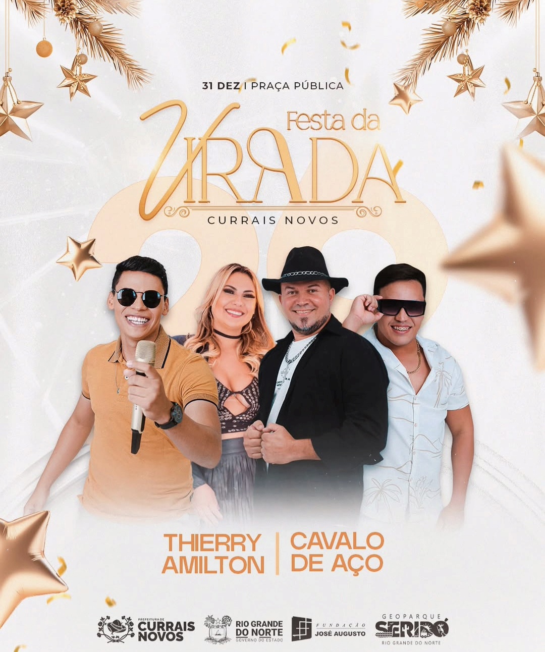 Currais Novos retoma a Festa da Virada após anos sem celebração