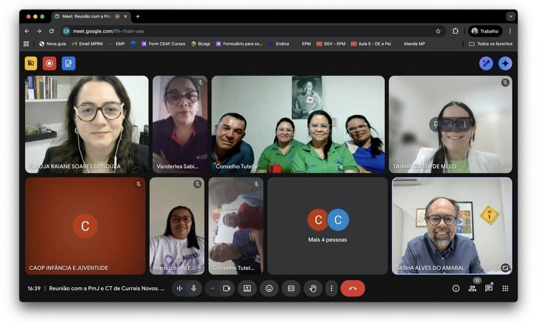 MPRN e Conselho Tutelar de Currais Novos discutem termo de integração operacional
