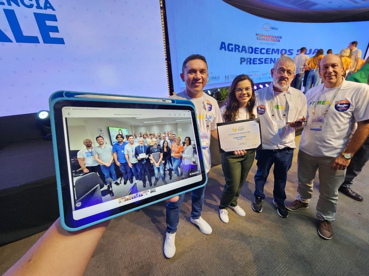 ALRN conquista pela quinta vez o Prêmio Assembleia Cidadã da Unale com o Legis Vídeos