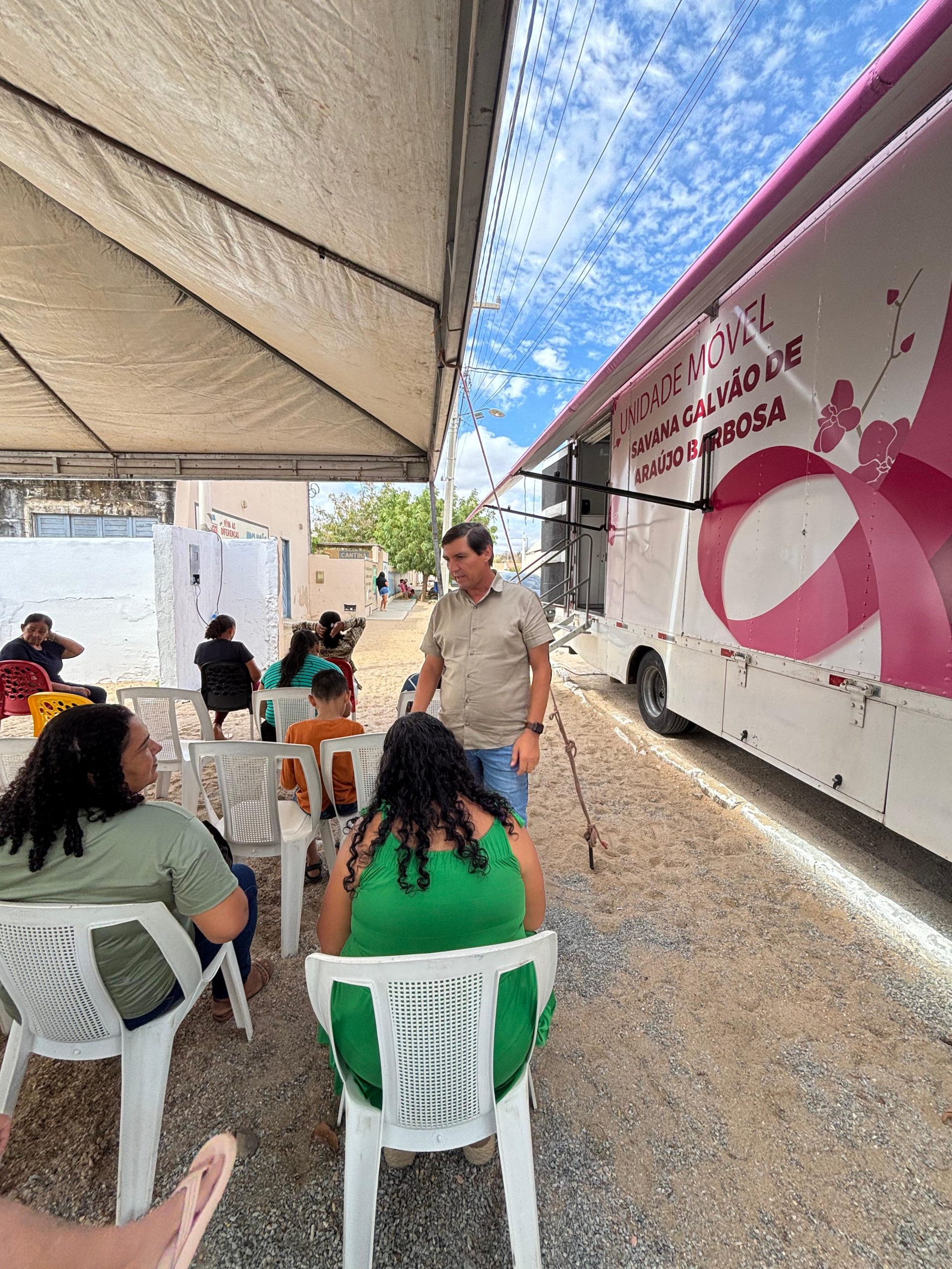 Vereador G Charles comemora sucesso de mutirão de mamografias no Distrito da Cruz
