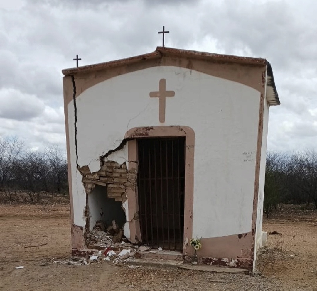 Vandalismo no Alto do Caboclo, em Currais Novos, causa revolta e alerta sobre preservação do patrimônio