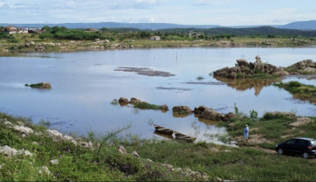 Açude Dourado, em Currais Novos, opera com menos de 8% da capacidade