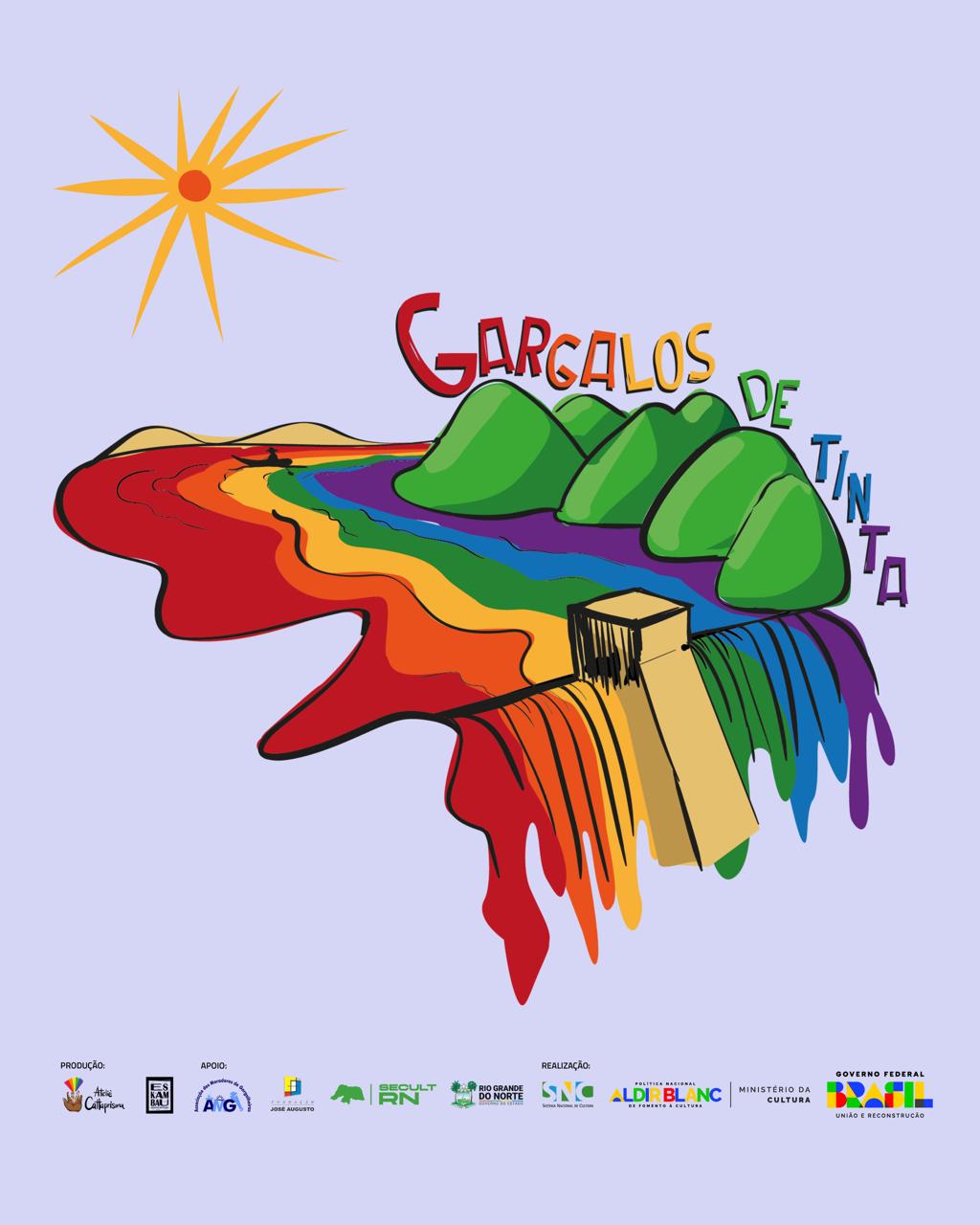 “Gargalos de Tinta” leva arte e cultura para a vila de pescadores de Gargalheiras, em Acari