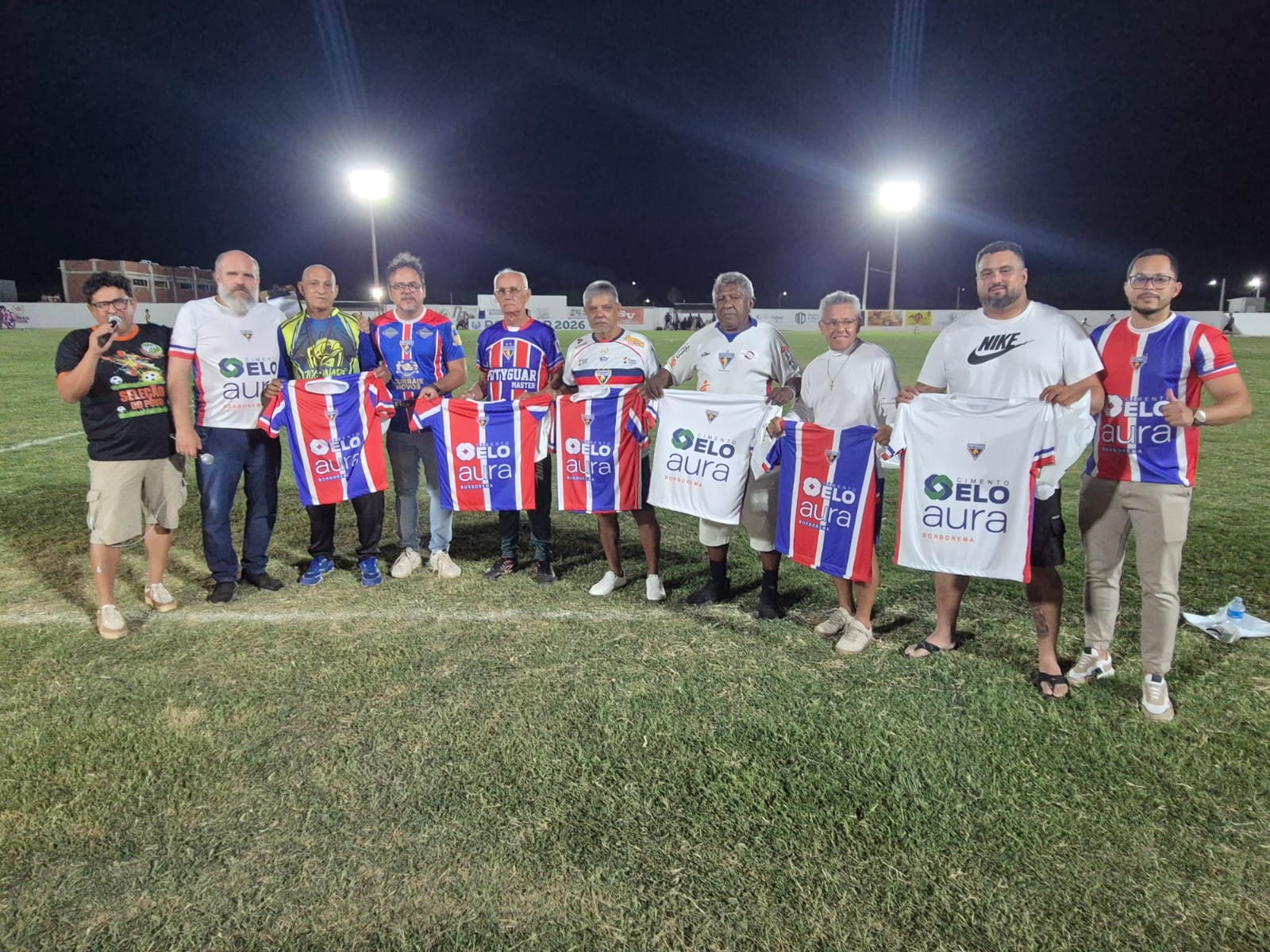 Ex-jogadores do Potyguar são homenageados pelos 50 anos do futebol profissional