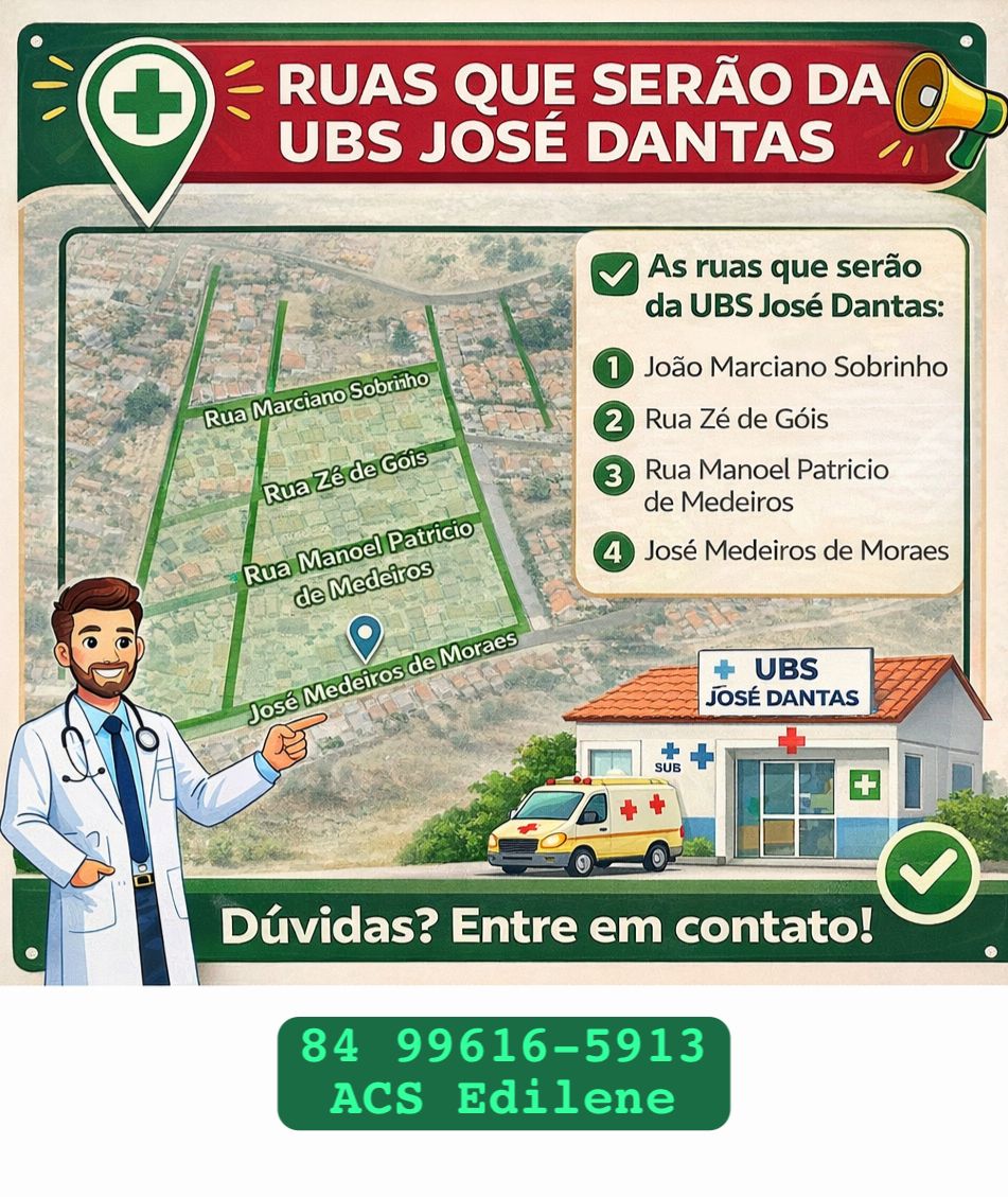 Saúde de Currais Novos passa por nova territorialização a partir de fevereiro