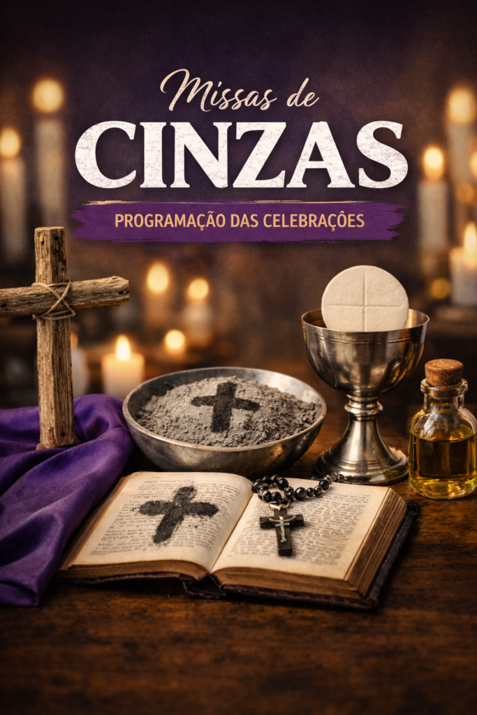 Programação das paróquias de Currais Novos para a Quarta-feira de Cinzas
