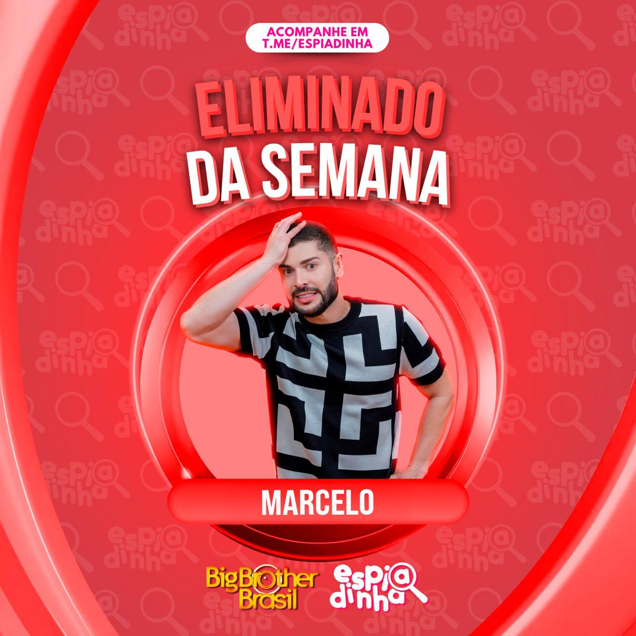 Marcelo é eliminado com 68,56% no quinto paredão do Big Brother Brasil 26