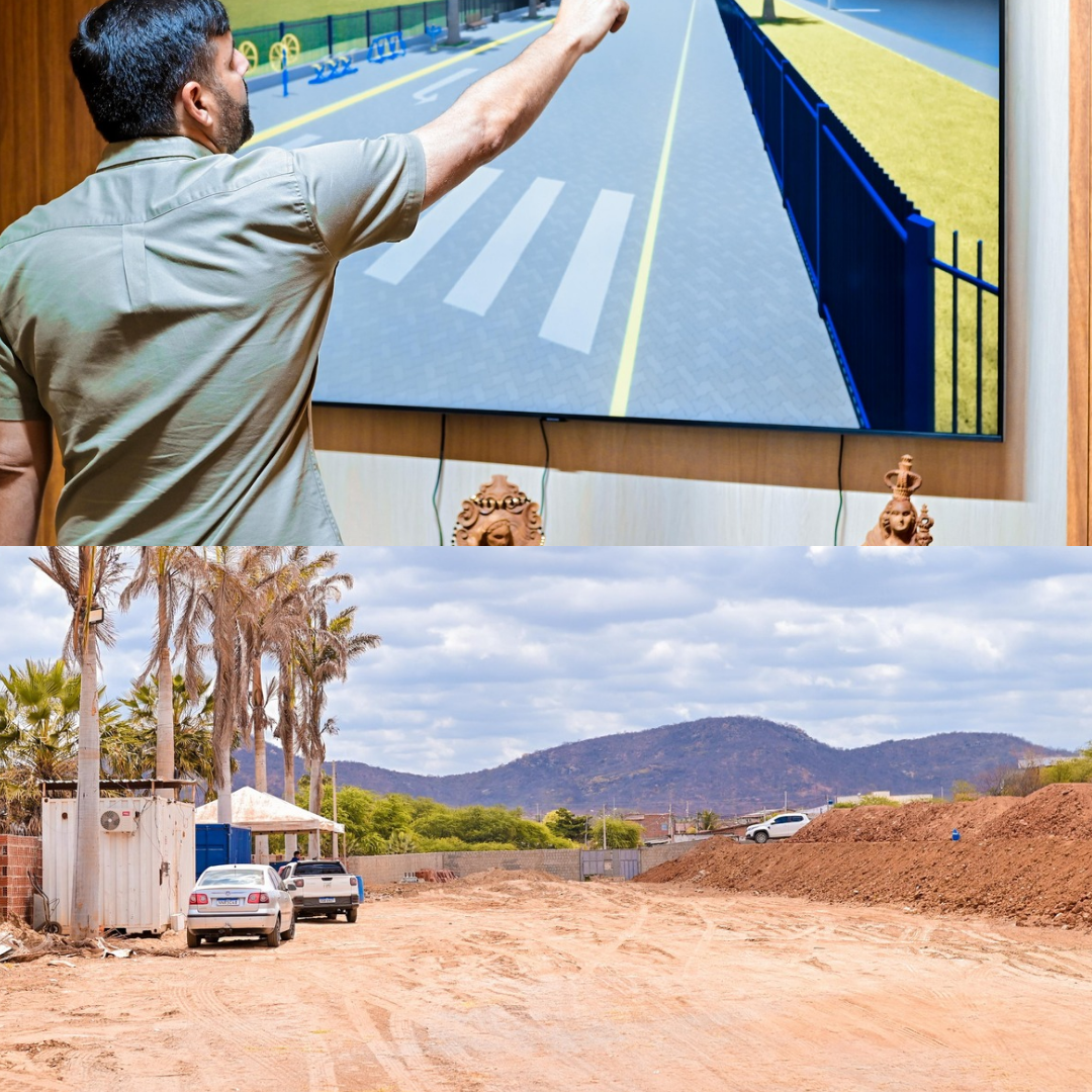 Prefeito Lucas Galvão anuncia parceria público-privada para pavimentação e urbanização da Rua Luiz Ferreira Sobrinho