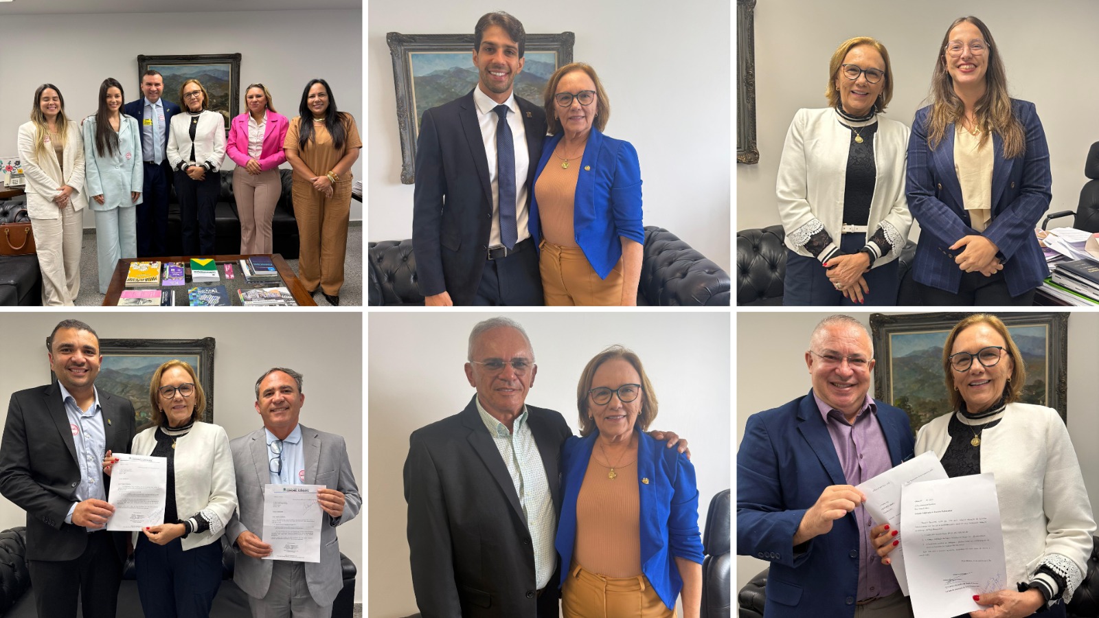 Zenaide abre portas para prefeitos e trabalha para RN ser prioridade no orçamento federal de 2026