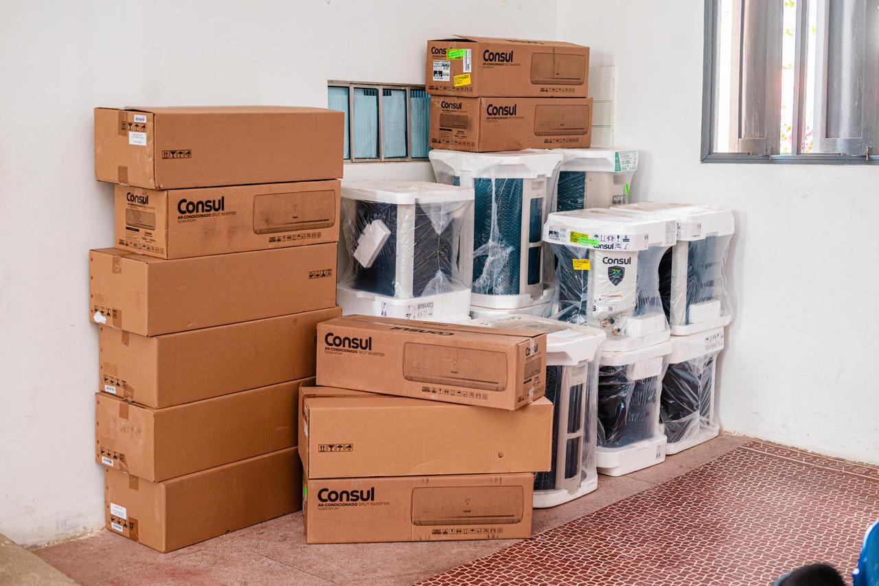 Investimento de r$ 70 mil garante climatização de salas e auditório em escola estadual de currais novos