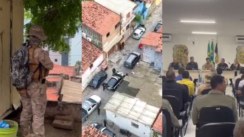 Operação cumpre mandados de prisão em Mãe Luíza na manhã desta quinta
