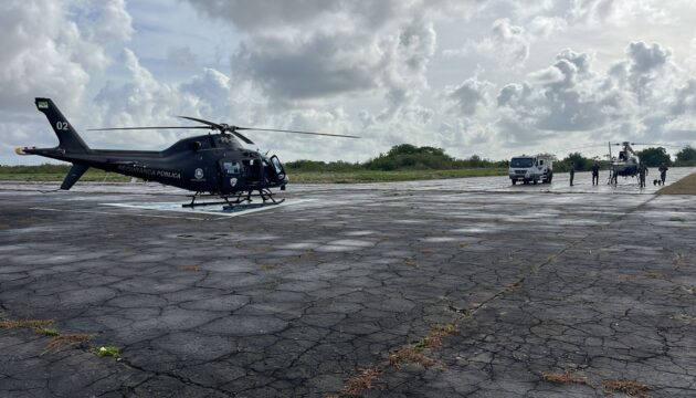 Policial baleado e entubado no HRS: CIOPAER e SESED confirmam duas aeronaves para Caicó