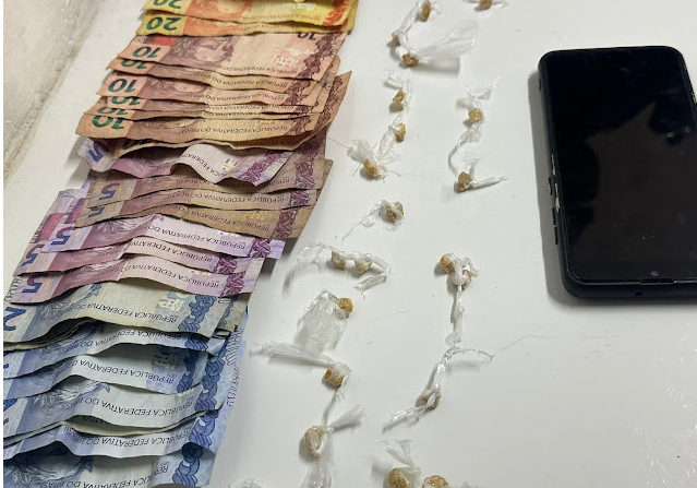 13º BPM – AÇÃO DA RÁDIO PATRULHA RESULTA EM APREENSÃO DE DROGAS EM CURRAIS NOVOS