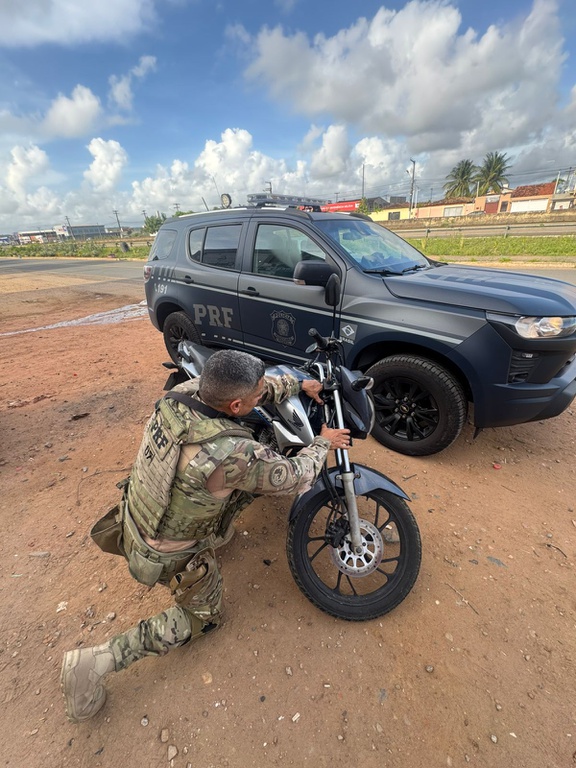 PRF recupera 11 motos adulteradas e duas furtadas durante o fim de semana no RN