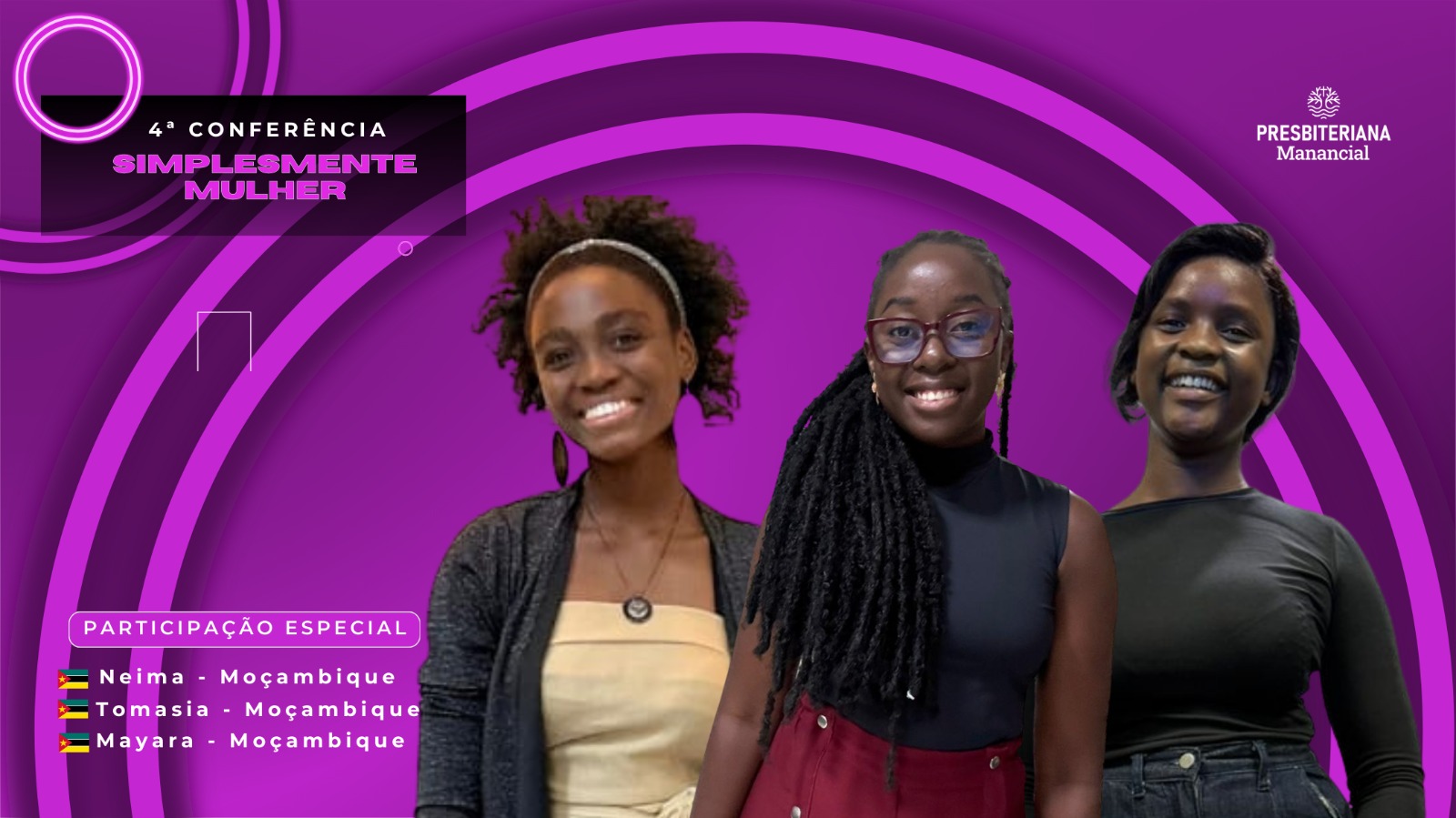 Conferência “Simplesmente Mulher” chega à sua 4ª edição na Igreja Presbiteriana Manancial