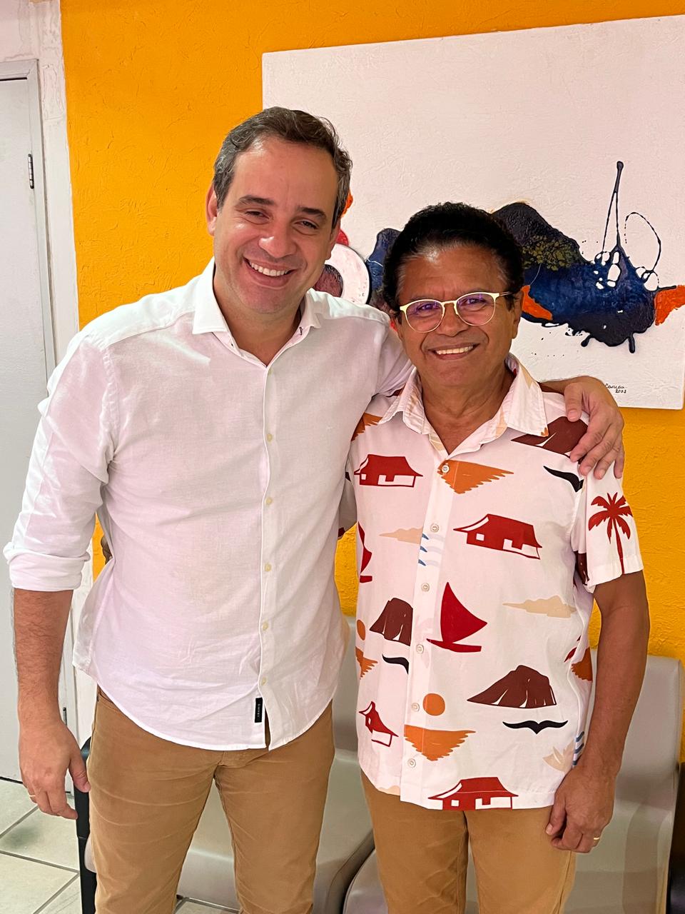 Maestro João da Banda se reúne com secretário da Fazenda Cadu Xavier para alinhar Festival Tonheca Dantas 2026