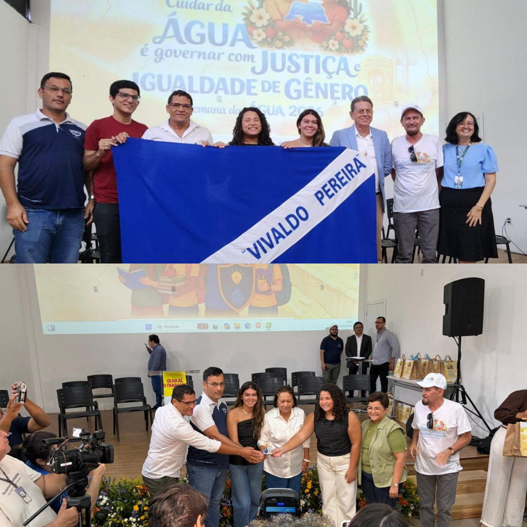 Alunas do IVP conquistam 1º lugar em prêmio do igarn com projeto de reutilização de águas cinzas