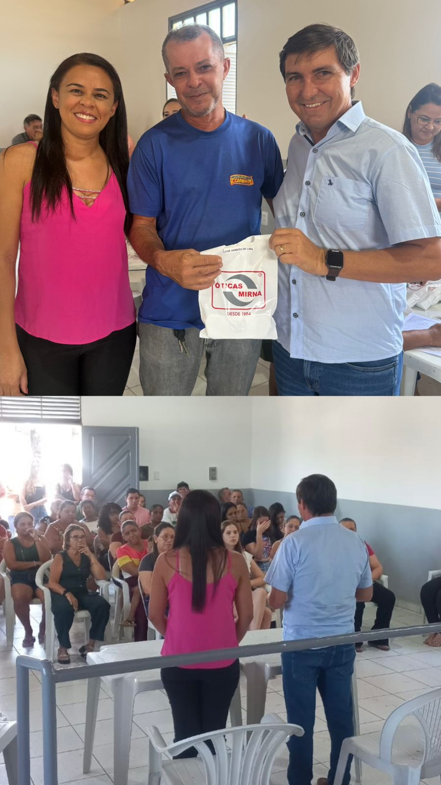 Vereador G Charles viabiliza entrega de óculos gratuitos na APADEVI e fortalece ações de inclusão em Currais Novos