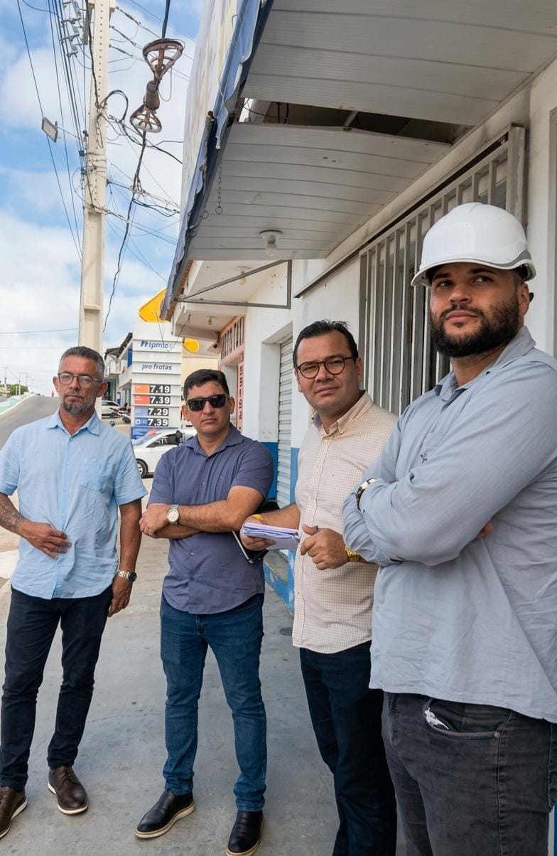 Visita técnica do Detran/RN avalia pontos de conflito no trânsito de Currais Novos