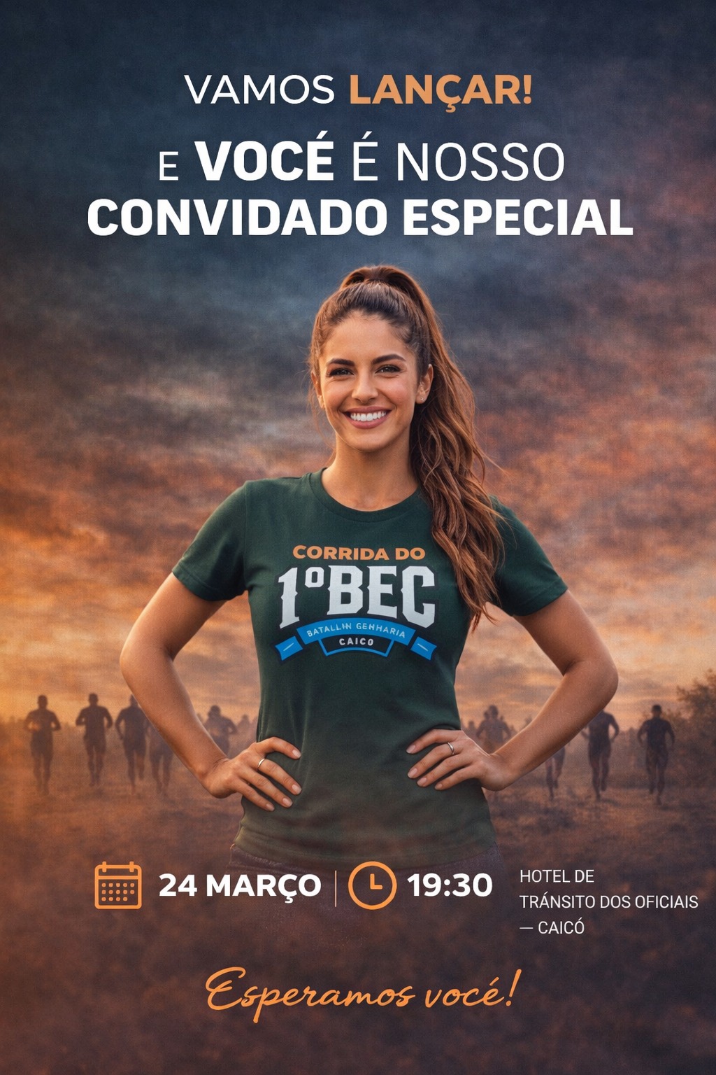 Corrida do 1º BEC 2026 deve reunir mais de 800 atletas em Caicó