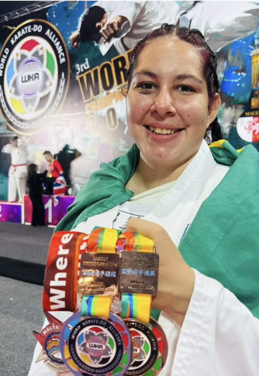 Atleta Currais-novense Aparecida Luana celebra conquistas internacionais e destaca fé e superação na trajetória