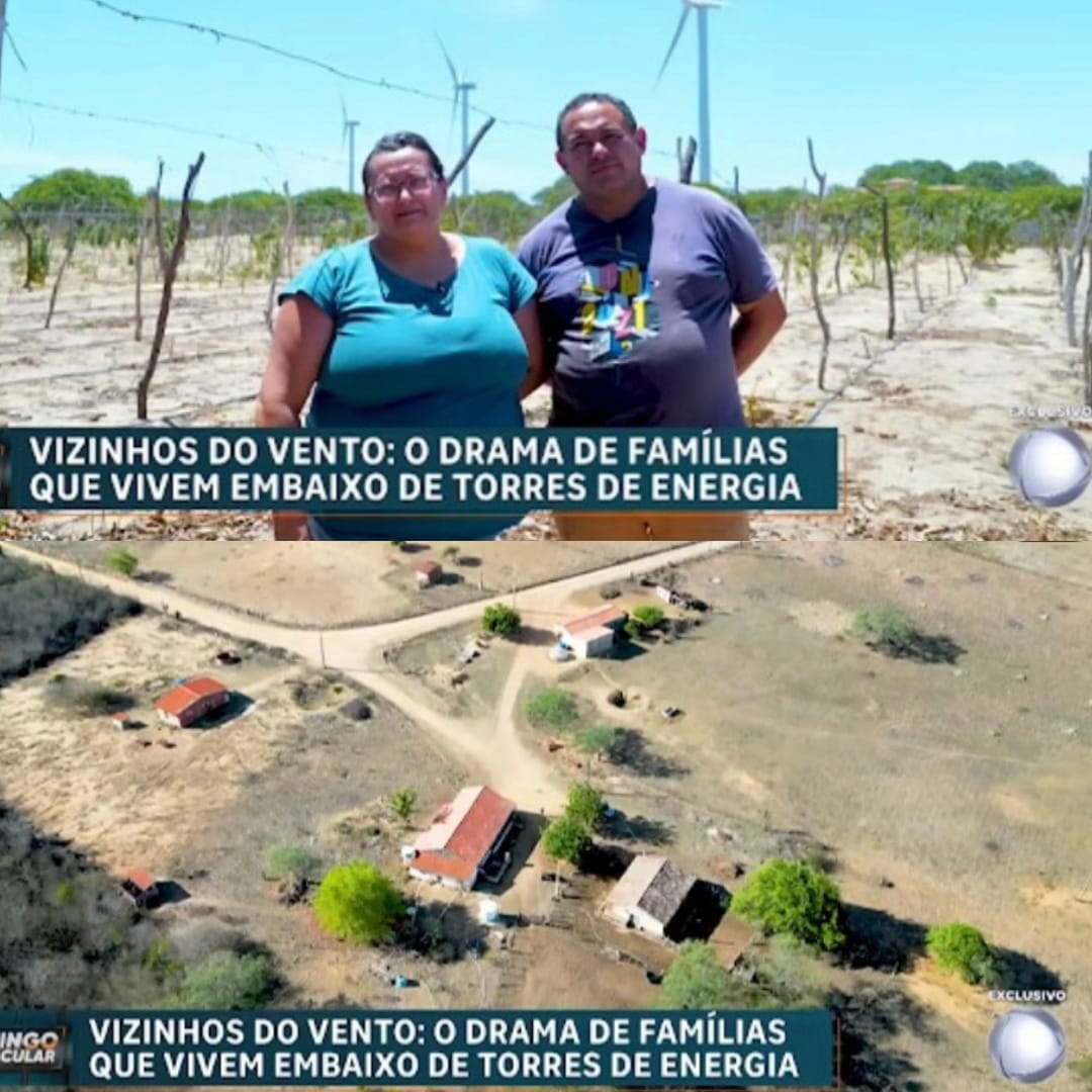 Lagoa Nova é destaque em rede nacional e moradores relatam impactos de parques eólicos