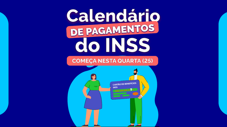Começa nesta quarta (25) o pagamento de benefícios e auxílios referentes ao mês de março