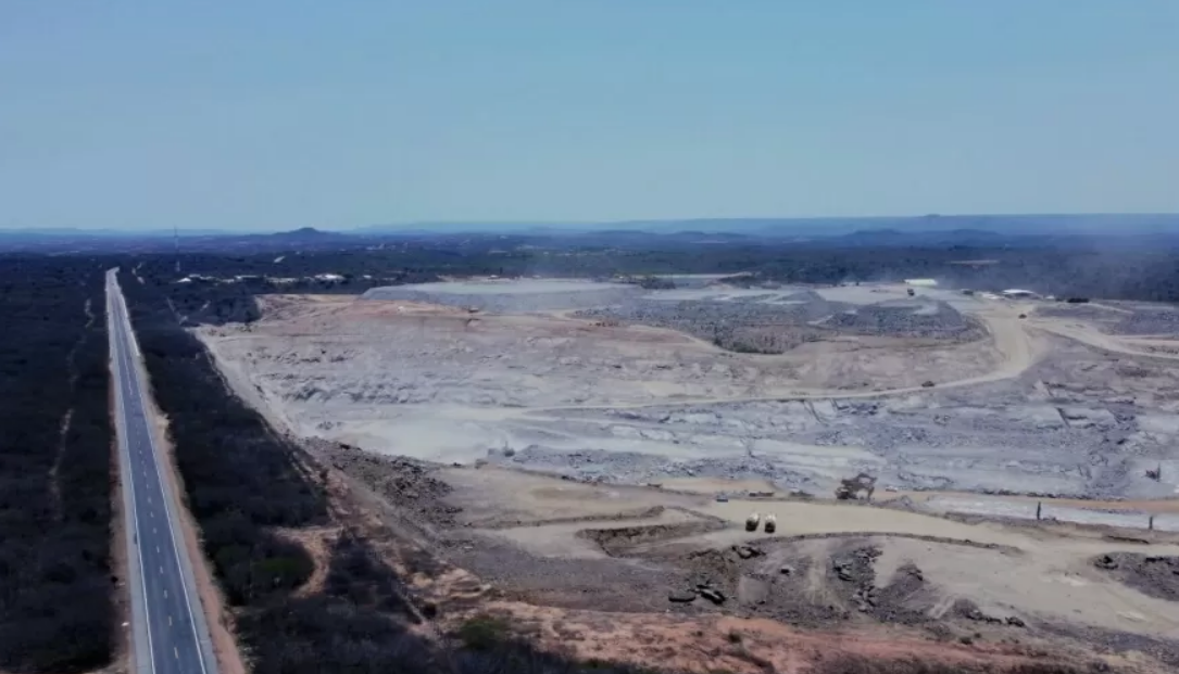 Empresa canadense vai mudar rota da BR-226 em Currais Novos para explorar ouro sob atual traçado da rodovia