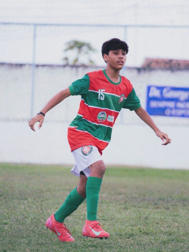 Jovem atleta de Currais Novos inicia período de avaliação no Sport Recife nesta segunda (16)