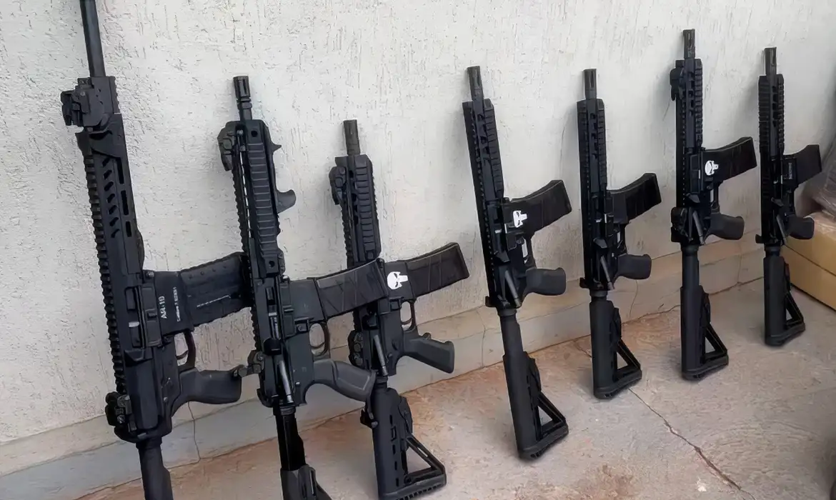 Rede nacional vai combater tráfico de armas