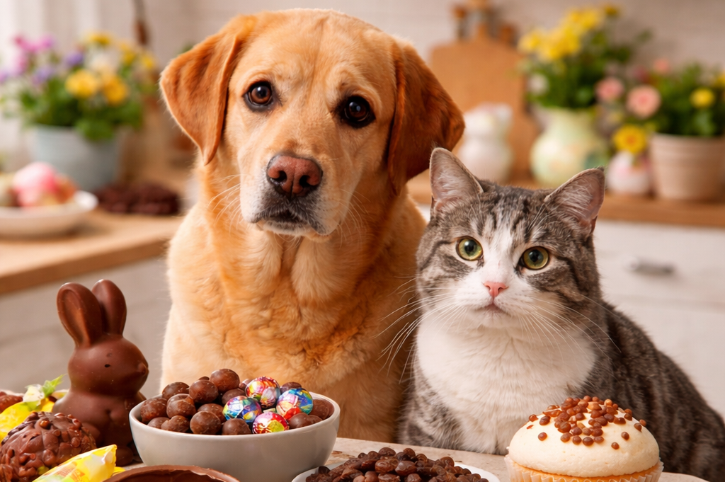 Chocolate e outros alimentos típicos podem causar intoxicação e até risco de morte em pets