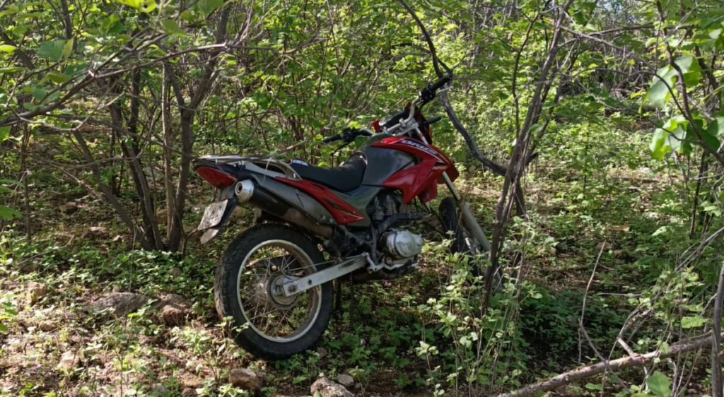 PM Recupera Moto furtada em Currais Novos
