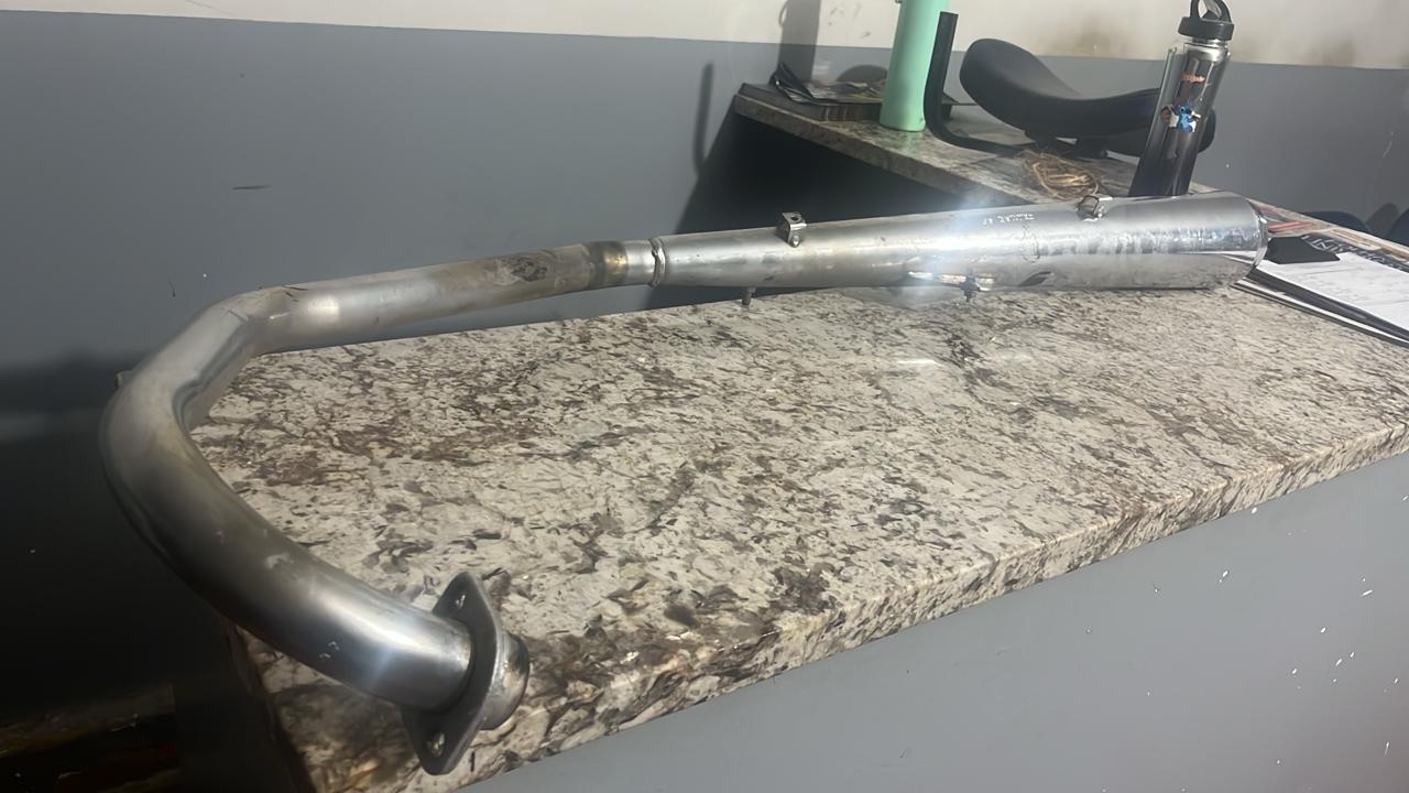 PM apreende peça de motocicleta por adulteração e perturbação do sossego público