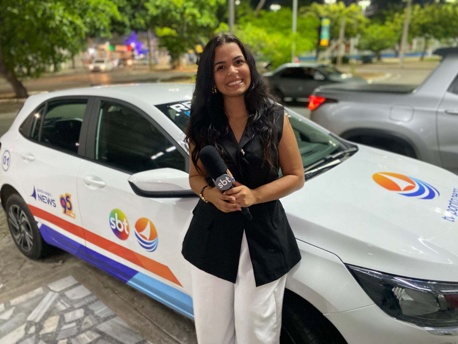 Jornalista currais-novense Francielly Medeiros retorna à televisão e passa a integrar equipe da TV Ponta Negra