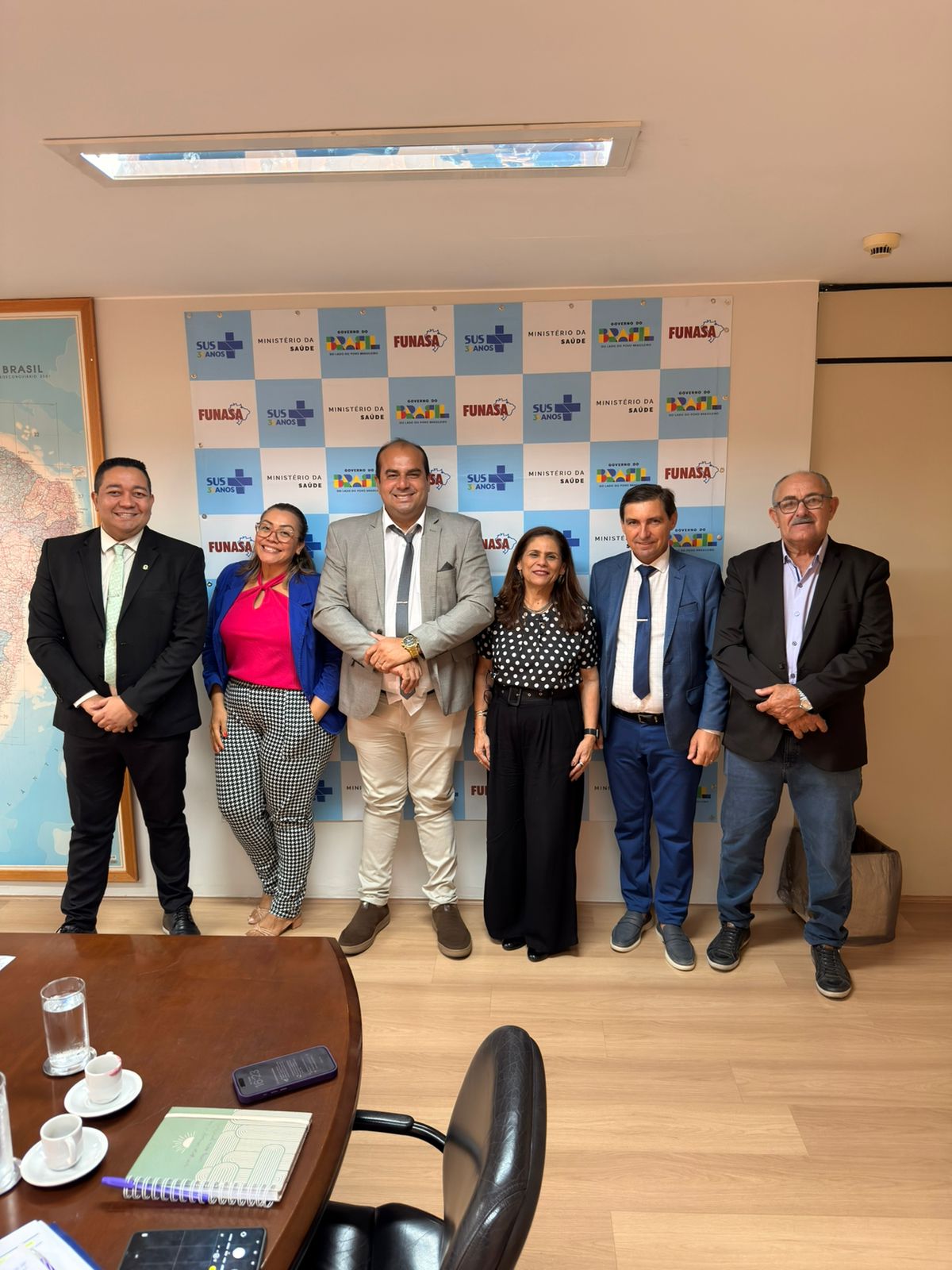 Vereadores de Currais Novos buscam melhorias hídricas em audiência na FUNASA