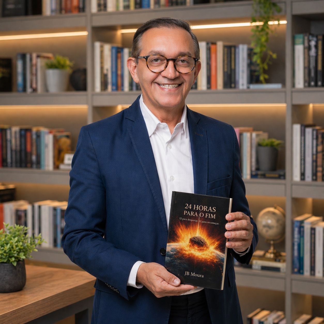 Pastor João Batista lança livro “24 Horas para o Fim” e propõe reflexão urgente sobre o tempo e a vida