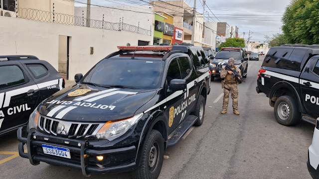 Operação da Polícia Civil mira grupo investigado por homicídio na zona rural de Currais Novos