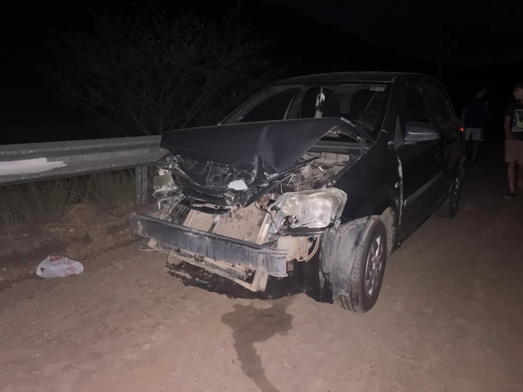Mais um acidente foi registrado na descida de Lagoa Nova