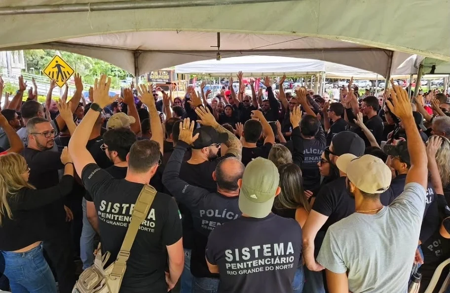 Policiais penais do RN realizarão ato de protesto nesta sexta-feira (24) na Governadoria