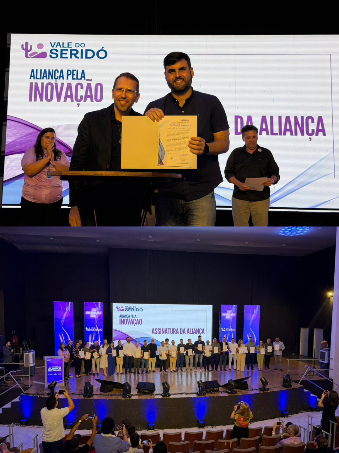 Vale do Seridó oficializa pacto histórico pela inovação em evento realizado em Currais Novos