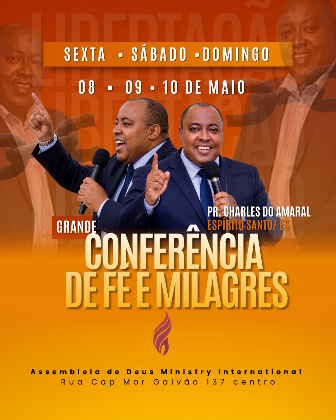 Conferência de Fé e Milagres acontecerá nos dias 08, 09 e 10 no próximo final de semana em Currais Novos